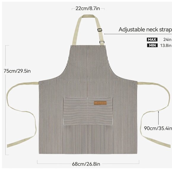 Couple Luxury Chef Aprons – Timeless Protection & Style - Picture 5 of 9